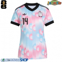 Maglie da calcio Belgio Dodi Lukebakio #14 Seconda Maglia Femminile Mondiali 2026  Manica Corta